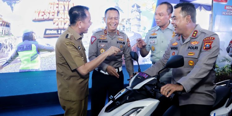Jasa Raharja dan Korlantas Polri Gaungkan Keselamatan Berkendara di Gebyar Keselamatan 2024