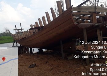 Kapal Tongkang Milik Pengusaha AU di Duga Gunakan Kayu dari Hutan Lindung