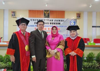 Sabriyanto SH. MH Raih Gelar Doktor dari Universitas Jambi