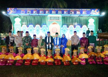 Wagub Abdullah Sani Apresiasi Kemeriahan MTQ XVI Muara Papalik Tanjabbar