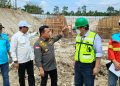Al Haris Tinjau Pembangunan Underpass Jalan Khusus Batubara. Harap Akhir Tahun Bisa difungsikan