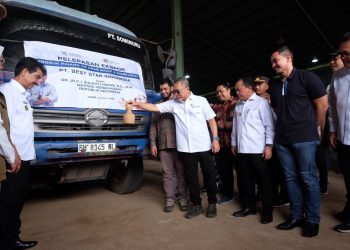 Menteri Perdagangan Republik Indonesia Dr (H.C.) H. Zulkifili Hasan, SE., MM Kunker Ke Muaro Jambi