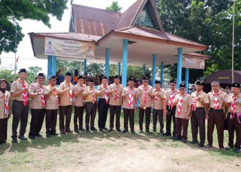 Pj. Bupati Muaro Jambi Hadiri Apel Besar Hari Pramuka ke-63 Tingkat Kabupaten Muaro Jambi Tahun 2024