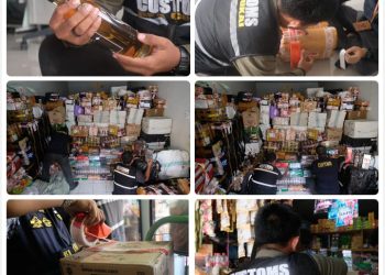 OPERASI BEA CUKAI JAMBI GEMPUR ROKOK ILEGAL DAN MINUMAN KERAS ILEGAL