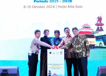 Rivan A. Purwantono Paparkan Berbagai Langkah Strategis Jasa Raharja dalam Mukernas Organda