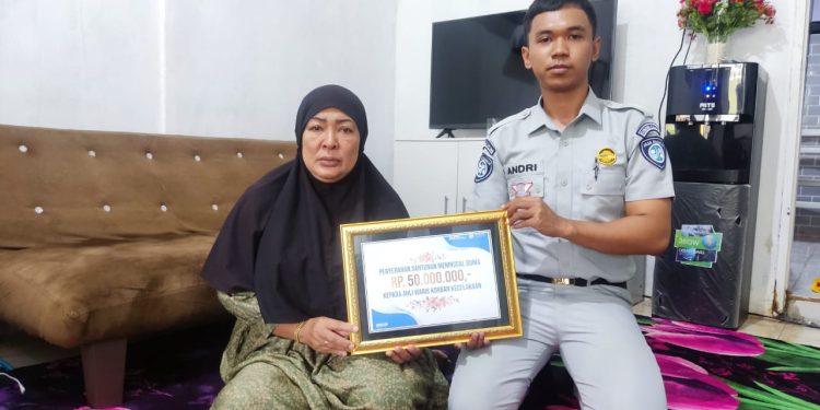Seluruh Korban Kecelakaan Pesawat SAM Air di Gorontalo Terima Santunan Jasa Raharja