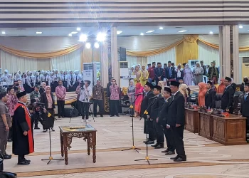 Paripurna Pelantikan Pimpinan DPRD Kota Jambi Periode 2024-2024