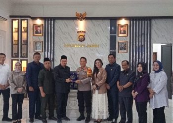 DPRD Kota Jambi Kunjungan ke Polresta Jambi