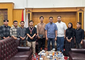 FKMJ DPC Jambi Audiensi Bersama Ketua DPRD Provinsi Jambi Hafiz Fattah
