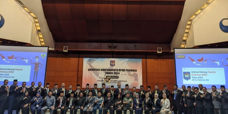 Pendalaman Tugas dan Fungsi, 55 Anggota DPRD Provinsi Jambi Ikuti Orientasi yang Digelar BPSDM Kemendagri