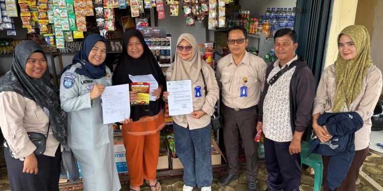 Tim Samsat Muara Sabak Lakukan Kegiatan CRM Sigap dan Sosialisasi Pemutihan Pajak Kendaraan Bermotor