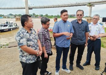 Ketua DPRD Minta Pengusaha Penabrak Tiang Jembatan Aurduri I Tanggungjawab