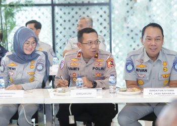 Pastikan Kelancaran Nataru, Jasa Raharja dan Korlantas Polri Gelar Survei Kesiapan Pengamanan di Jalan Tol hingga Pelabuhan Merak