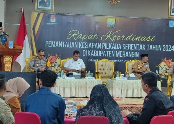Pjs Gubernur Jambi Sudirman Pimpin Rakor Kesiapan Pilkada di Merangin