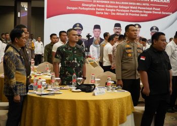 Pjs. Gubernur Sudirman Ajak Forkopimda dan Semua Komponen Bersinergi Sukseskan Pilkada Serentak 2024