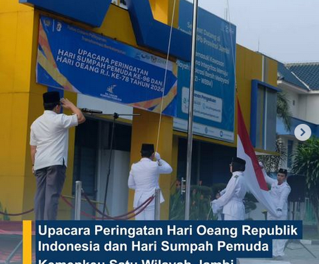 Bea Cukai Jambi Peringati Hari OEANG