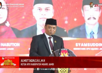 KPU Muaro Jambi Gelar Debat Publik Terbuka Cabup-Cawabup Muaro Jambi