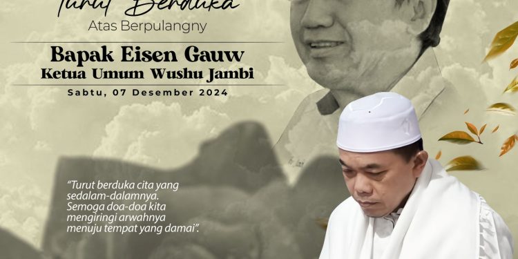 Lepas Jenazah Ketua Umum Wushu, Gubernur Jambi: Pemprov Jambi Turut Berduka, Beliau Orang Baik