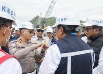 Pastikan Kesiapan Pelayanan Nataru, Jasa Raharja, Kemenhub, dan Korlantas Polri Survei Pelabuhan Merak dan Bakauheni