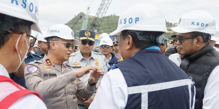 Pastikan Kesiapan Pelayanan Nataru, Jasa Raharja, Kemenhub, dan Korlantas Polri Survei Pelabuhan Merak dan Bakauheni
