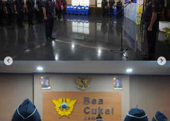 Bea Cukai Jambi Gelar Apel Rutin Bulanan dan Peningkatan Kinerja Pegawai