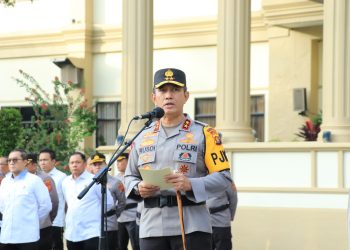 Polda Jambi Apel Gelar Pasukan Operasi Keselamatan Siginjai 2025