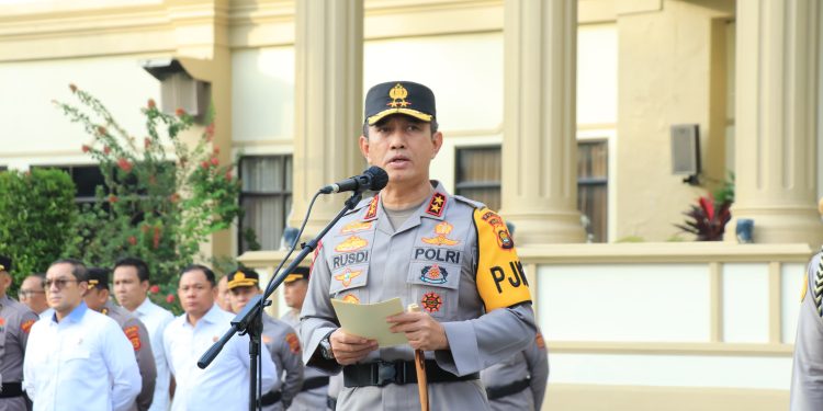 Polda Jambi Apel Gelar Pasukan Operasi Keselamatan Siginjai 2025