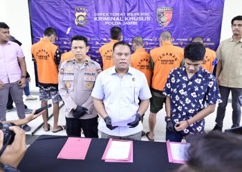 Ditreskrimsus Polda Jambi Kembali Tangkap Pelaku Illegal Drilling