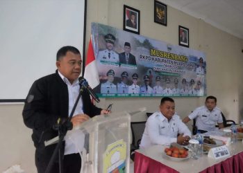 Sekda Budhi Hartono, S.Sos., MT, Buka Musrenbang Tingkat Kecamatan Taman Rajo