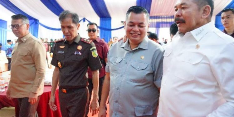 Ketua DPRD Kota Jambi Hadiri Peletakan Batu Pertama RS Adhyaksa dan Peresmian Sentra Diklat Kejati