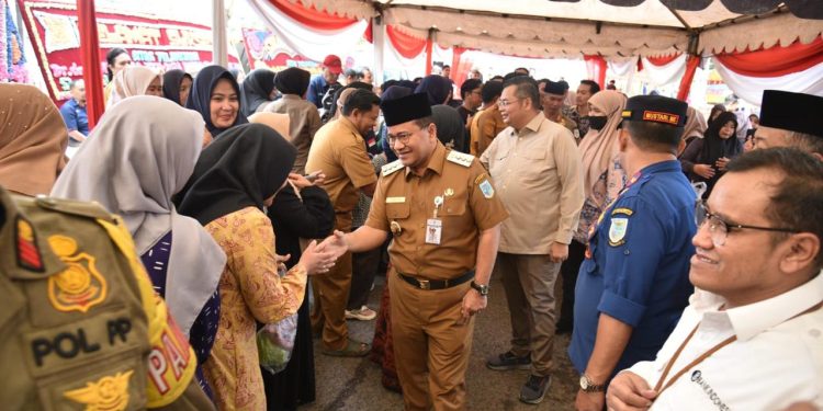 Ketua DPRD KFA Hadiri Gerakan Pangan Murah Pemkot Jambi