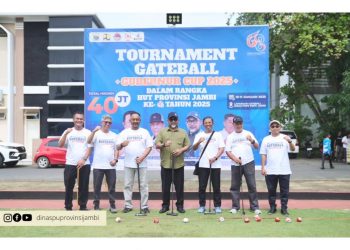 Meriahkan HUT ke-68 Provinsi Jambi Dinas PUPR Jambi Gelar Lomba Gateball Gubernur Cup 2025