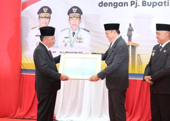 Hadiri Sertijab, Wagub Sani Harap Bupati dan Wakil Bupati Tebo Susun Program Kerja Sesuai dengan Kebutuhan Masyarakat