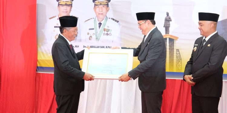 Hadiri Sertijab, Wagub Sani Harap Bupati dan Wakil Bupati Tebo Susun Program Kerja Sesuai dengan Kebutuhan Masyarakat