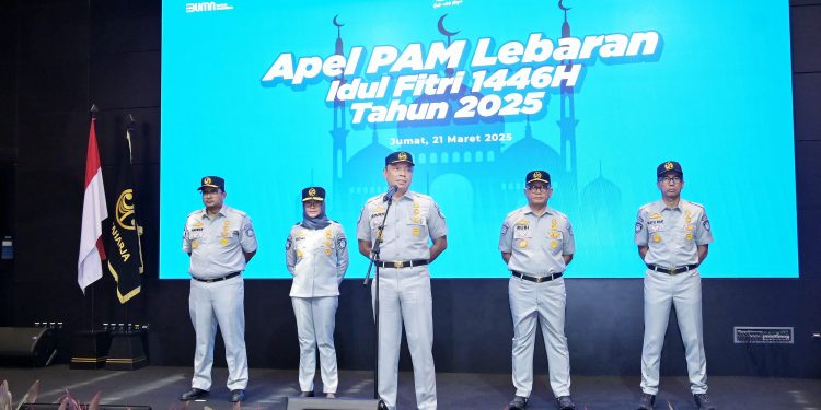 Selenggarakan Apel PAM Lebaran 2025, PT Jasa Raharja Siagakan Personel di Seluruh Indonesia untuk Hadapi Arus Mudik dan Balik Idulfitri 2025