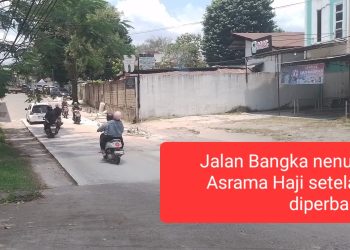 Tambal Jalan Berlubang Dalam Kota Jambi, ini Tanggapan Warga Kota Jambi Terhadap Gercep Wako dan Wawako
