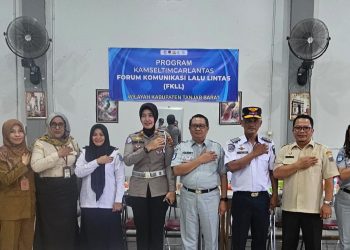 Jasa Raharja Wilayah Jambi Giatkan Forum Komunikasi Lalu Lintas (FKLL) di Kabupaten Tanjung Jabung Barat