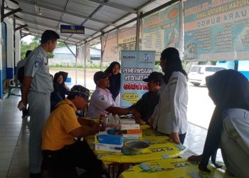Jasa Raharja Muara Bungo Selenggarakan Pengobatan Gratis untuk Dukung Keselamatan Transportasi Umum