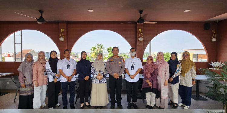 Jasa Raharja Jambi Sinergi Forum Komunikasi Lalu Lintas di Kecamatan Jelutung Bersama BPJS Kesehatan dan Satlantas Polresta Jambi