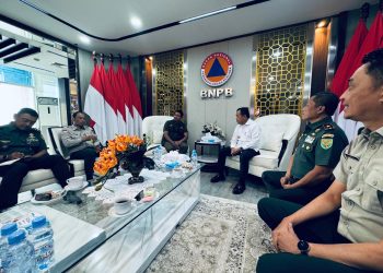 Gubernur Al Haris Bersama Danrem 042 Gapu Temui Kepala BNPB Pusat, Bahas Karhutla dan Bencana Alam di Provinsi Jambi