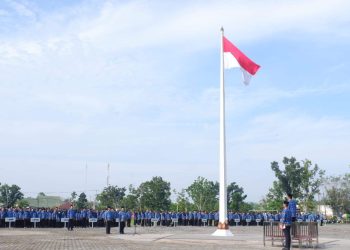 Bupati Muaro Jambi, Bambang Bayu Suseno, Pimpin Upacara Peringatan Hari Kebangkitan Nasional (Harkitnas) ke-117