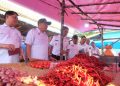 Pastikan Stok dan Harga Pangan Jelang Idul Adha 1446 H, Wakil Bupati Muaro Jambi Junaidi H. Mahir Sidak Pasar Suko Awin Jaya