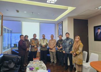 Bupati Muaro Jambi Audensi Dengan Direktur BUMD,BLUD dan BMD Ditjen Bina Keuangan RI