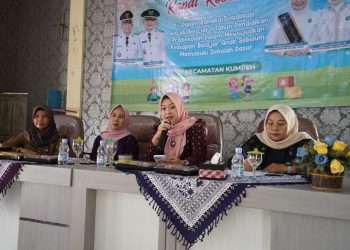 Ketua Pokja Bunda PAUD Kabupaten Muaro Jambi Buka Rakor dan Sosialisasi 1 Tahun Prasekolah