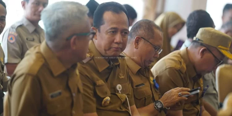 Bupati Muaro Jambi hadiri Rakor Satgas KARHUTLA dan Tata Kelola Energi