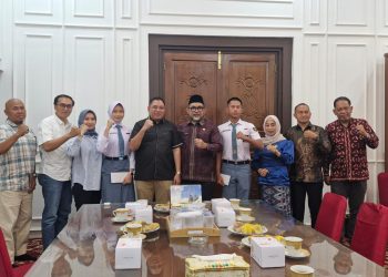 Sekda Sudirman Lepas Dua Calon Paskibraka Nasional utusan Provinsi Jambi