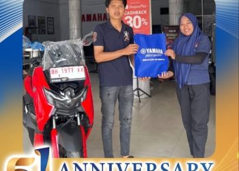 51 TAHUN ANNIVERSARY YAMAHA INDONESIA, YAMAHA JAMBI BERI GIFT MENARIK