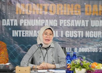 Jasa Raharja Perkuat Kolaborasi bersama stakeholder Transportasi Udara melalui Monitoring dan Evaluasi Data Penumpang Angkutan Udara Domestik di Bandara I Gusti Ngurah Rai, Bali