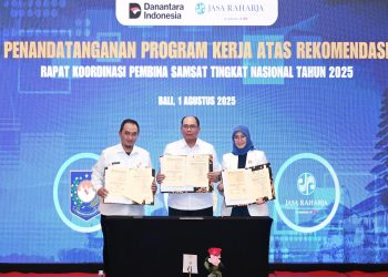 Kolaborasi Nasional Jadi Kunci Jasa Raharja Tingkatkan Capaian Sumbangan Wajib dan Iuran Wajib serta Kepatuhan Nasional pada Semester II 2025