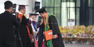 Bupati Muaro Jambi Dr. Bambang Bayu Suseno Mengikuti Sidang terbuka senat Universitas Jambi (UNJA)
